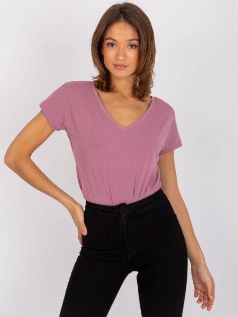 T-shirt RV-TS-4832.19P ciemny różowy S
