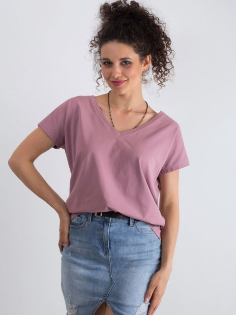 T-shirt RV-TS-4832.19P ciemny różowy S