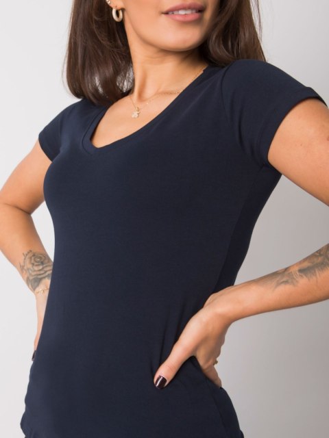 T-shirt RV-TS-4837.24P granatowy XS