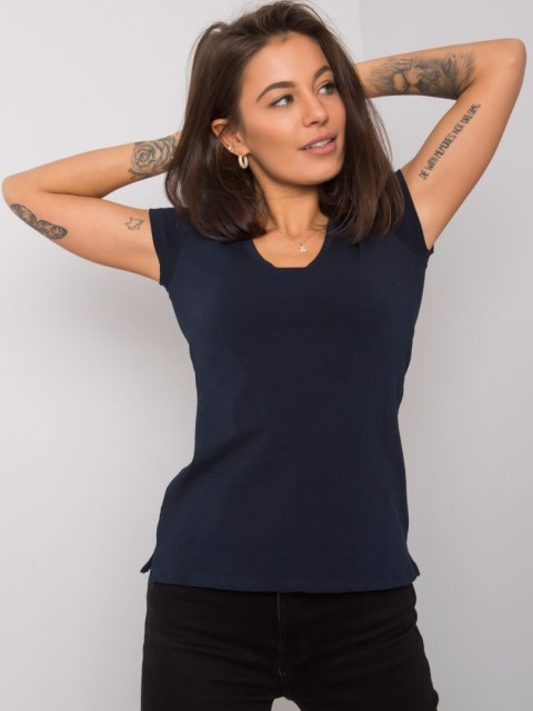 T-shirt RV-TS-4837.24P granatowy S