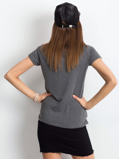 T-shirt RV-TS-4837.31P ciemny szary XS