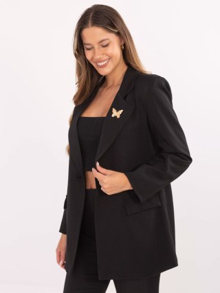 Marynarka IT-MA-FL8315.85 czarny S