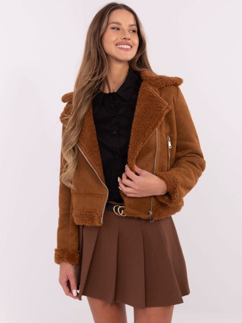 Kurtka MI-KR-21848.71 jasny brązowy L