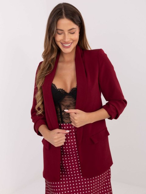 Marynarka IT-MA-FL2766.07P bordowy S/M