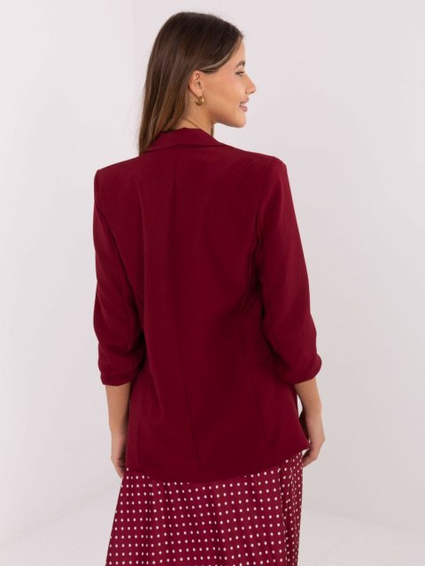 Marynarka IT-MA-FL2766.07P bordowy S/M