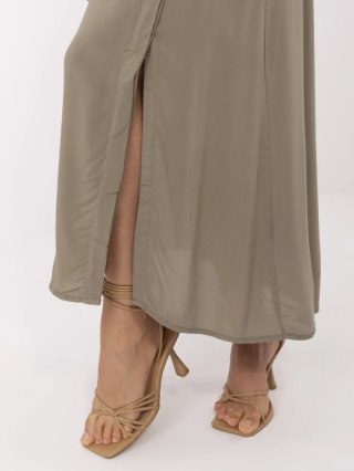 Spódnica D73761M50222A khaki S