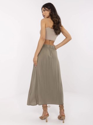 Spódnica D73761M50222A khaki S