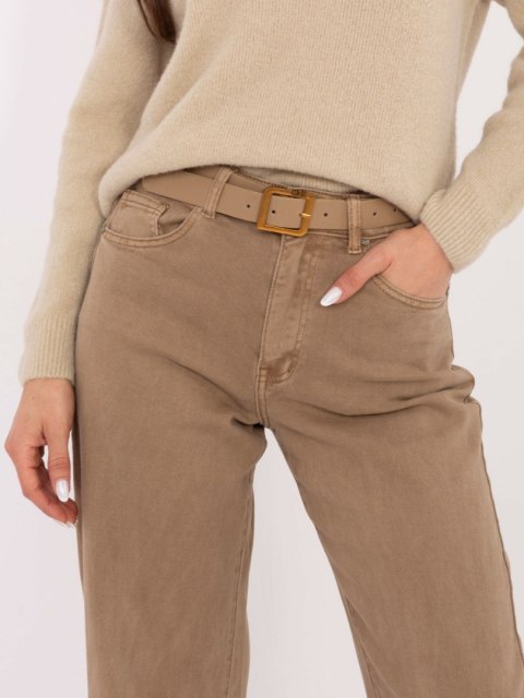 Spodnie jeans VM-SP-J1571-6.08 ciemny bezowy XS