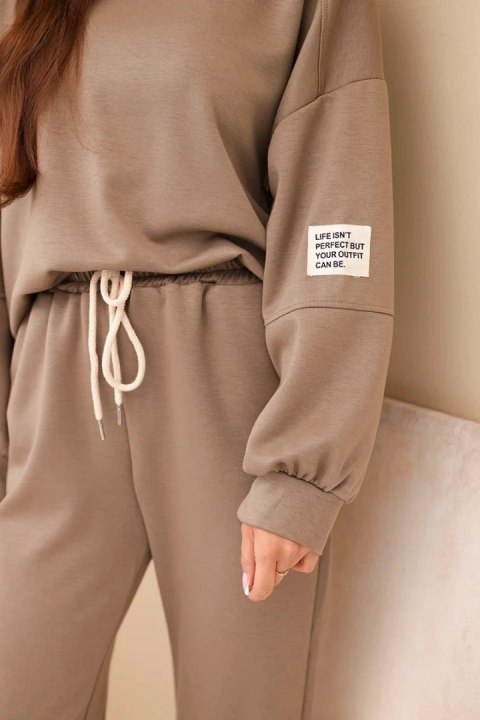 Komplet bluza + spodnie masełko fango