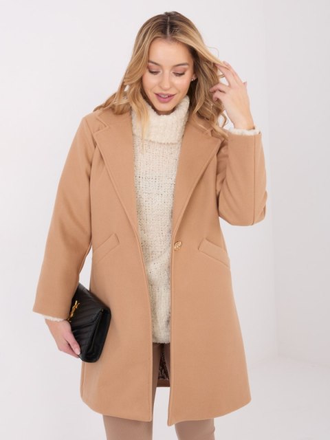 Płaszcz IT-PL-20238.23 camelowy