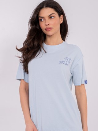 T-shirt D12022M02842A jasny niebieski XS