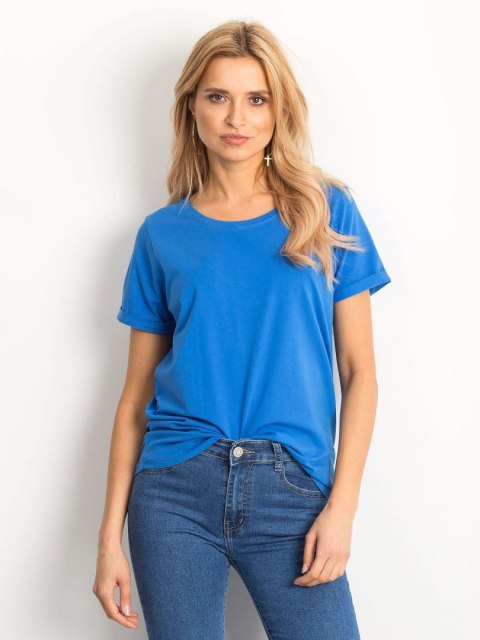 T-shirt RV-TS-4838.60P ciemny niebieski S