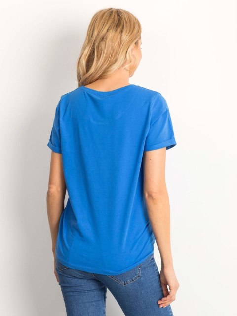 T-shirt RV-TS-4838.60P ciemny niebieski S