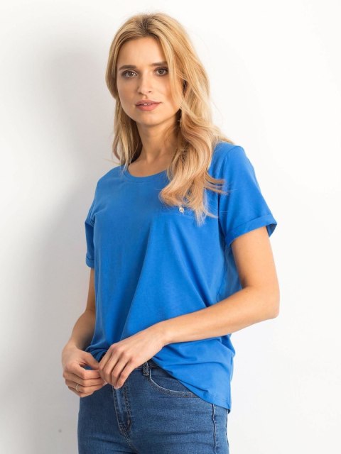 T-shirt RV-TS-4838.60P ciemny niebieski S