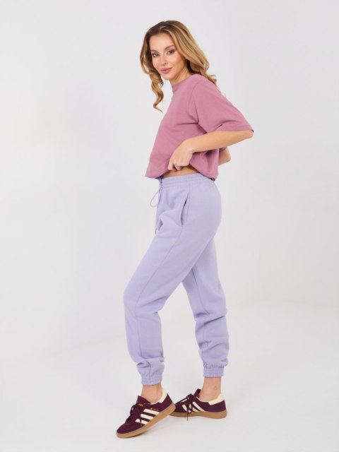 Spodnie dresowe CLM-DR-1107.98 jasny fioletowy XL