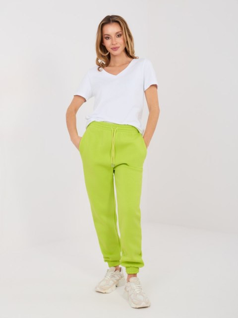 Spodnie dresowe CLM-DR-1107.98 limonkowy L
