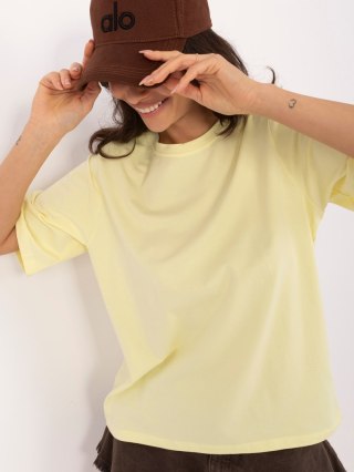T-shirt RV-TS-A1089.87 jasny żółty S/M