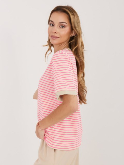 T-shirt IT-TS-20881.85 beżowy