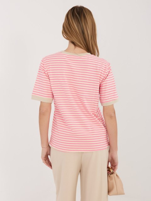 T-shirt IT-TS-20881.85 beżowy