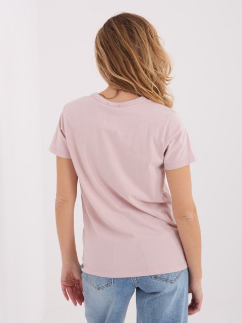 T-shirt D12048M02556K jasny różowy XS
