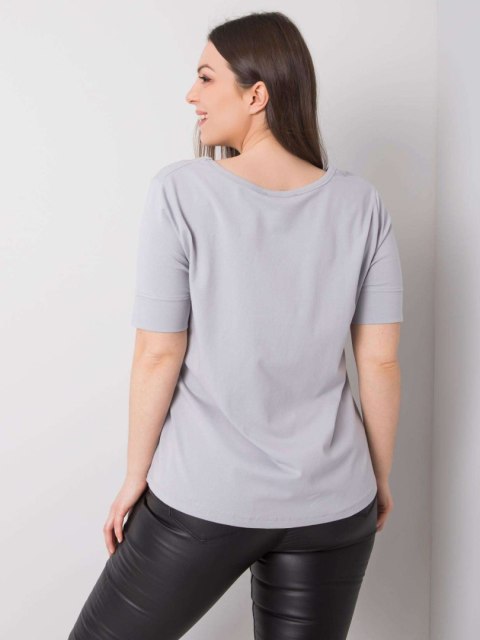 T-shirt RV-TS-6330.92P jasny szary XL