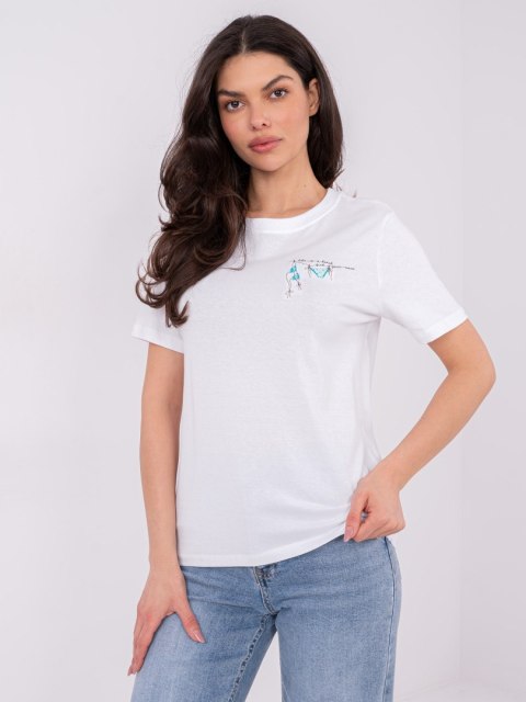 T-shirt D12022M02844A biały M