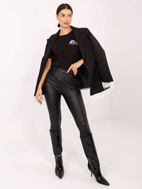 T-shirt D12022M02844A czarny XS