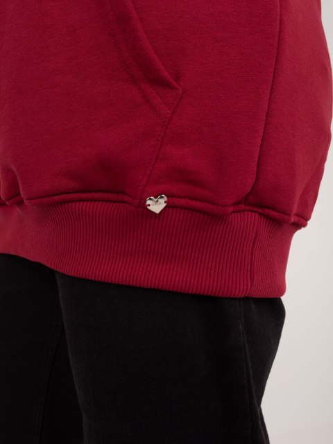 Bluza RV-BL-6338.19X bordowy XL