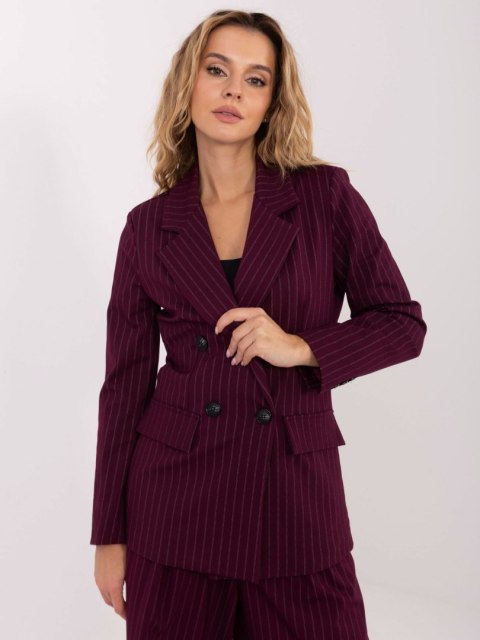 Marynarka IT-MA-FL6215.21 bordowy L/XL