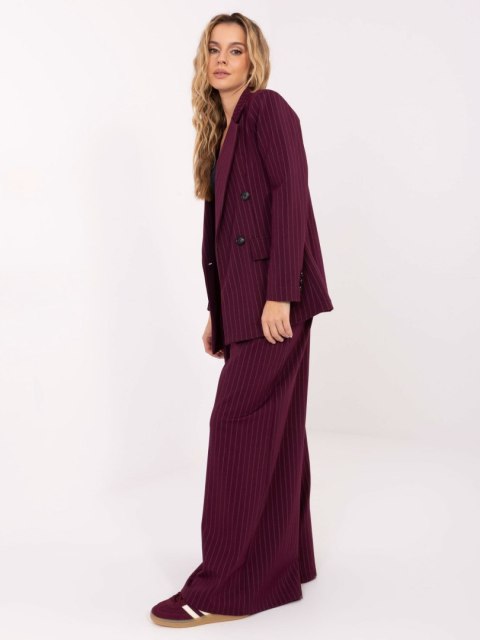 Marynarka IT-MA-FL6215.21 bordowy L/XL