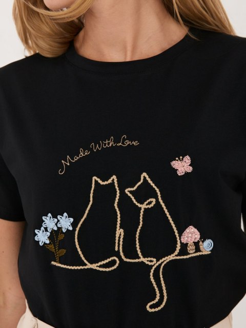 T-shirt IR-TS-R2766.60 czarny L/XL