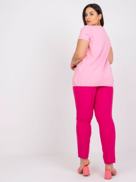 T-shirt RV-TS-6320.85P różowy 3XL