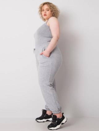 Spodnie dresowe RV-DR-6331.86 szary 3XL