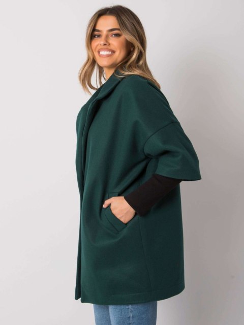 Płaszcz CHA-PL-0409.30X ciemny zielony S/M