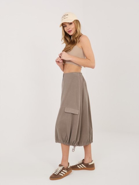 Spódnica IT-SD-FL10158.94 ciemny bezowy
