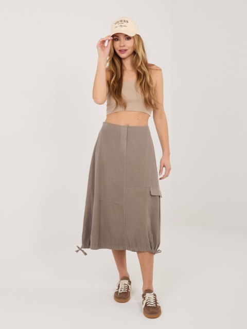 Spódnica IT-SD-FL10158.94 ciemny bezowy