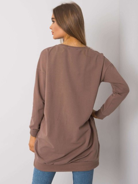 Tunika RV-TU-7258.40P brązowy L/XL