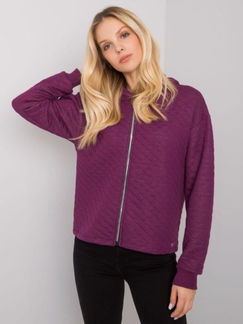 Bluza RV-BL-7449.66 ciemny fioletowy S/M