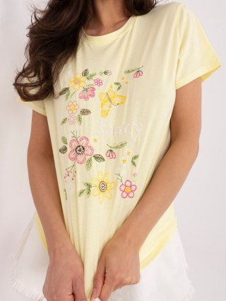 T-shirt IR-TS-R2670.30 jasny żółty S/M