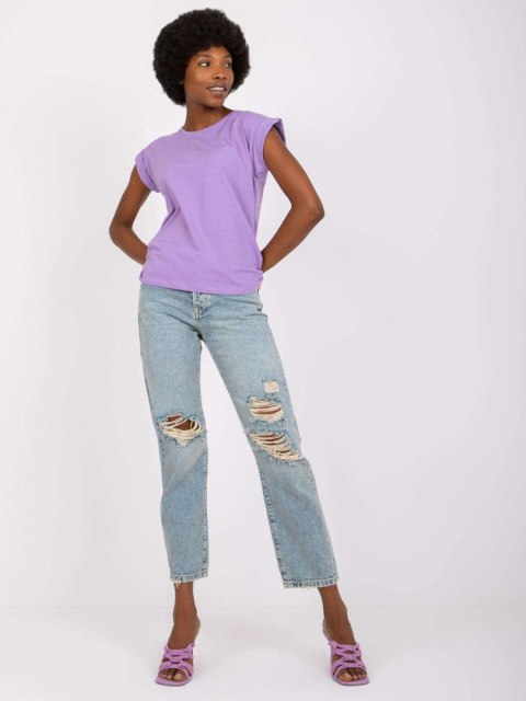 T-shirt RV-TS-4833.67P fioletowy L