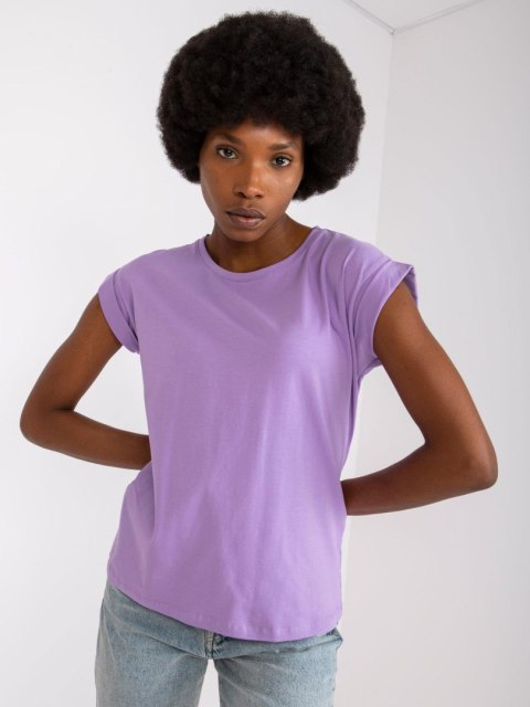 T-shirt RV-TS-4833.67P fioletowy XL