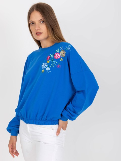Bluza RV-BL-8058.94 ciemny niebieski S/M
