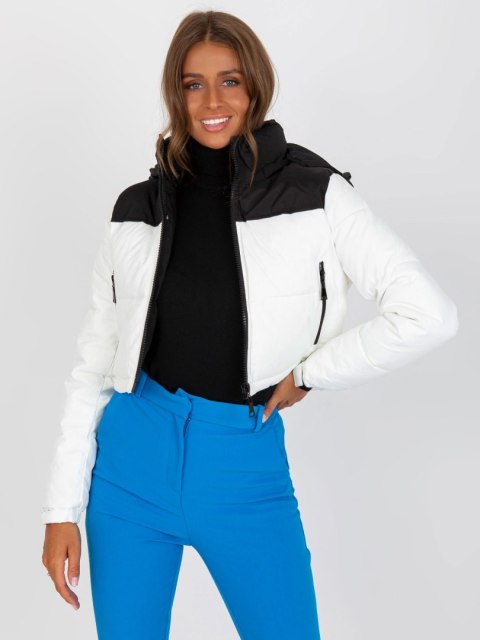 Kurtka NM-KR-D2-3825.68P biało-czarny 2XL