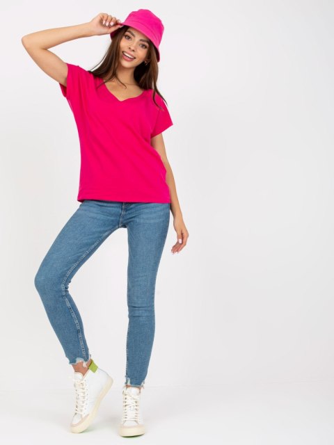 T-shirt B-014.56P fuksjowy XL