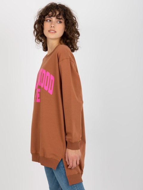 Bluza VI-BL-3102.01P brązowy