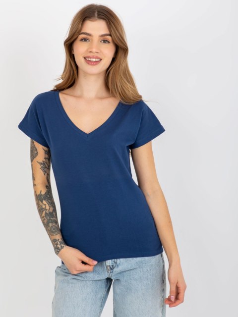 T-shirt VI-TS-035.01P granatowy M