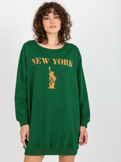 Bluza VI-BL-3212.15X zielono-pomarańczowy