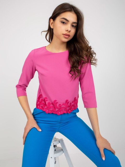 Bluzka LK-BZ-505970.33P ciemny różowy 36