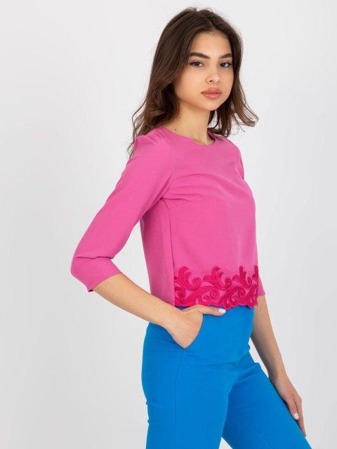 Bluzka LK-BZ-505970.33P ciemny różowy 38