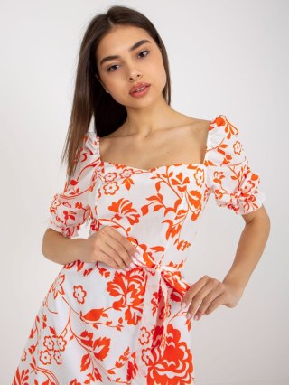 Sukienka LK-SK-508944.45P pomarańczowy 42